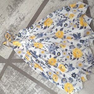 Dress, with flowers multicolor